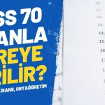 KPSS 70 Puanla Nereye Girilir? ( Lisans, Ön lisans, Ortaöğretim )